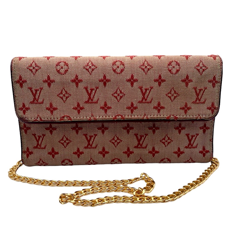 Monogram Denim Porte Tresor International Wallet